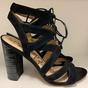 Sam Edelman black heels Sz 10